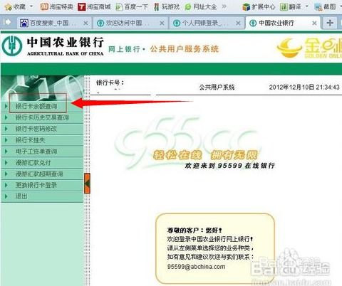 如何在网上查询银行卡余额？ 3