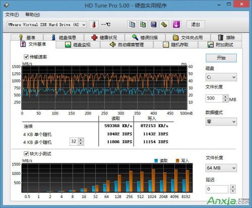 如何用HDTune对u深度U盘进行文件检测？ 2