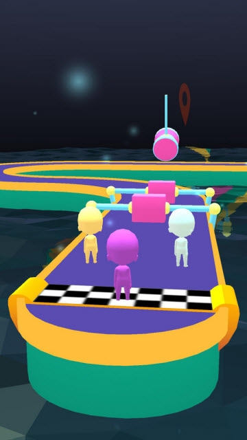 有趣人类障碍赛3D 截图3