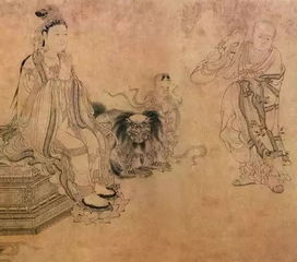 解析古代绘画技法：'曹衣出水'与'吴带当风'各指何意？蚂蚁庄园小知识 4