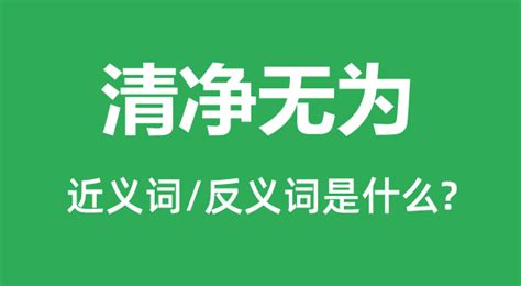 洁净的对立面词汇是什么 2