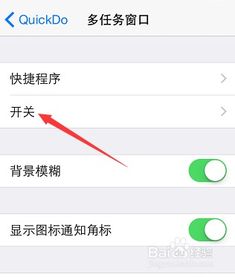 掌握Quickdo【高效技巧5】：自定义多任务后台开关 4