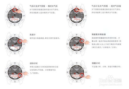 天梭T-touch手表快速上手指南 2