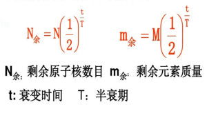 半衰期的计算公式是怎样的？ 2