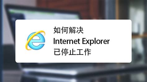 IE报错：'Internet Explorer 已崩溃 2