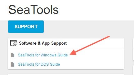 Windows硬盘检测修复利器：Seatools使用指南 2