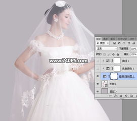 如何用PS通道抠图处理婚纱照？ 4