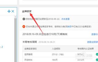 如何确认自己是否为淘宝金牌卖家？一键查询方法！ 2
