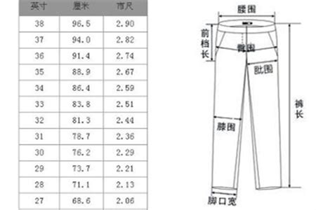 揭秘：28码裤子背后的秘密，如何轻松换算成标准尺寸？ 4