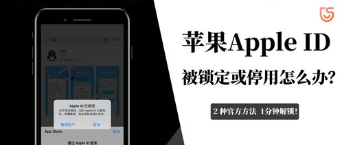 解决Apple ID停用或锁定的方法 2