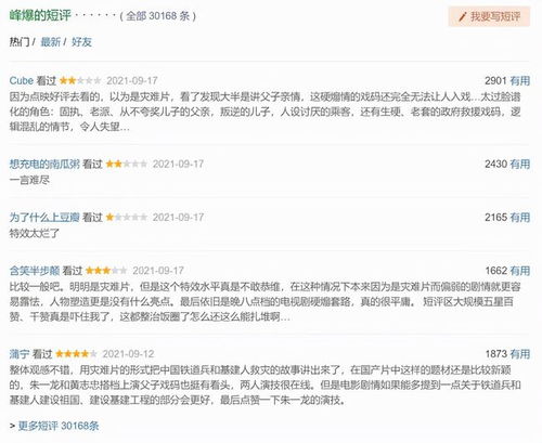 惊爆！峰爆豆瓣评分揭晓 4