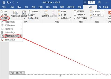 如何在WORD中从任意页面开始添加页码 4