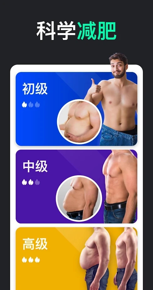 男性减肥健身