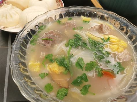 制作单县羊肉汤的详细步骤 4