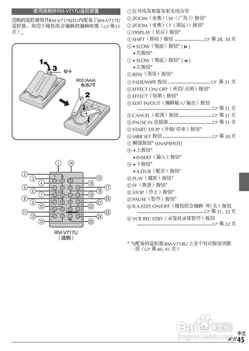 JVC GR-D50数码摄像机怎么用？详细使用说明书第三篇来袭！ 2