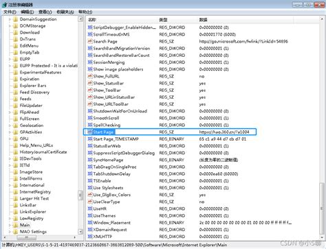 轻松掌握：如何修改注册表来设定IE主页？ 2