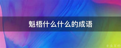 魁梧的同义词汇是什么 3