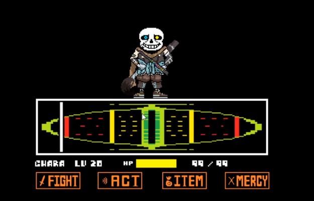 ink sans fight锁血版 截图4
