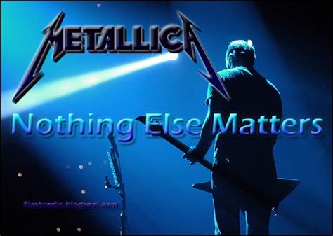 Metallica经典曲目《Nothing Else Matters》中文歌词详解 4