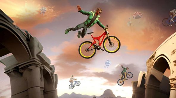 BMX自行车特技跑道 截图2