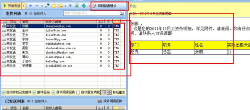 高效秘籍：如何通过电子邮件轻松群发工资条 2