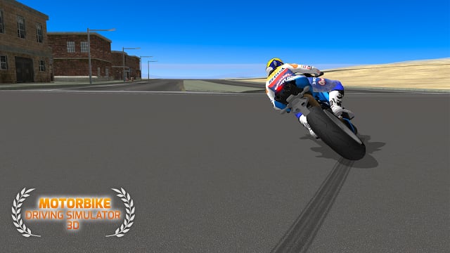 摩托车驾驶模拟器3D 截图2