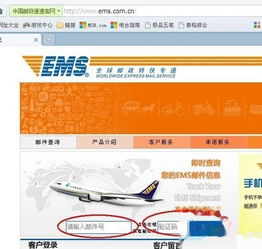 快速查询EMS快递单号方法 2