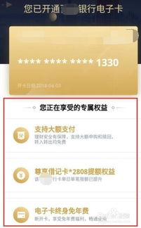 轻松申请百度钱包百信银行电子卡，解锁大额支付秘籍 3