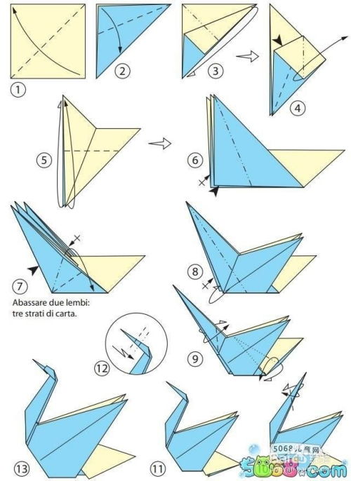 如何折纸——详细图文教程：千纸鹤的折叠方法是什么？ 2