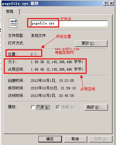 迁移或删除Pagefile.sys文件的指南 1