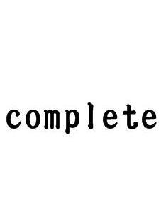 What Does 'Complete' Mean? 2