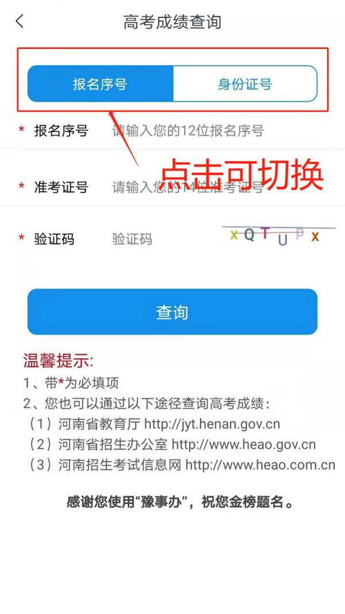 河南高考单科成绩查询全攻略 2