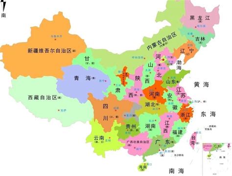 中国34个省级行政区排列依据 2