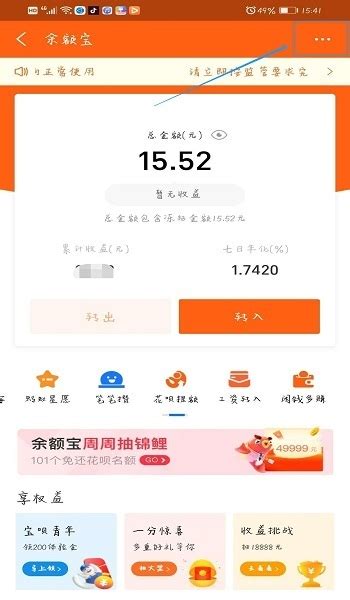 如何提取余额宝中锁定的资金 2