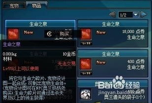 DNF生命之泉获取攻略：多种途径助你轻松获得！ 2