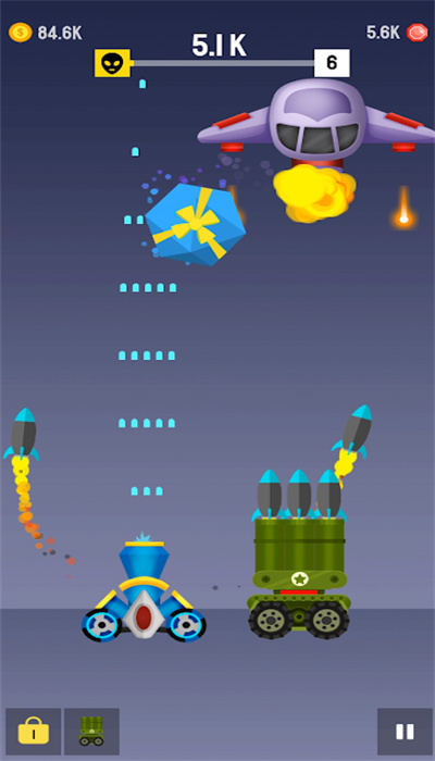 太空射击加农炮游戏 1