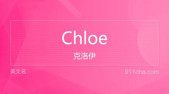 揭秘！Chloe英文名的正确发音是什么？ 2