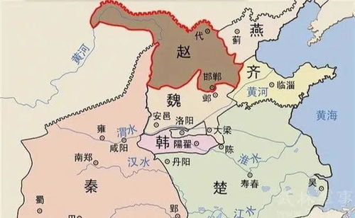 古燕国与赵国现今地域范围 1