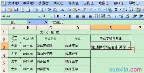 Excel高效技巧：5招轻松将多列内容合并到单一单元格 3