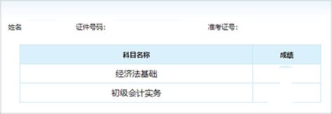 初级会计成绩查询全攻略 4