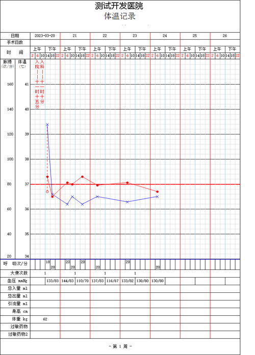 如何规范填写体温单：详细指南 2