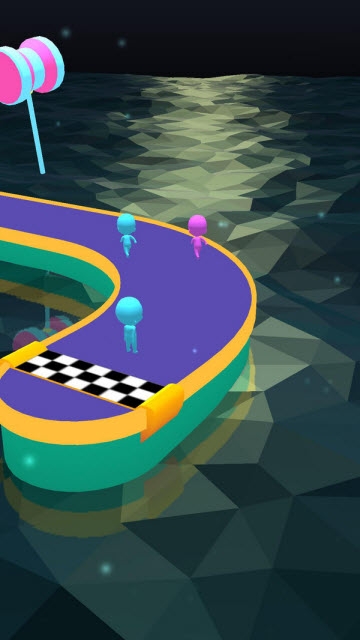 有趣人类障碍赛3D 截图4