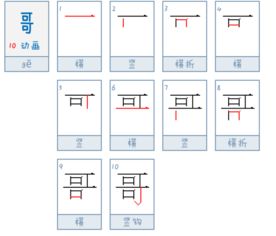 如何正确书写“比”字的笔画笔顺？ 2