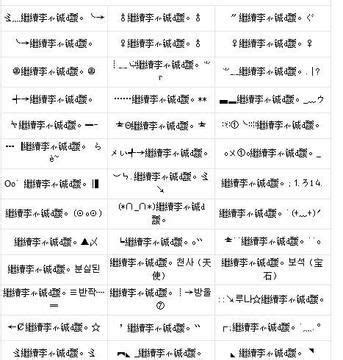 特殊符号与名字中常用的符号有哪些 1