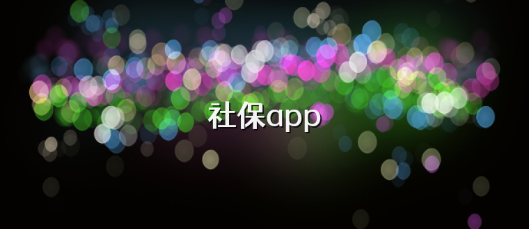 社保app