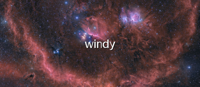 windy