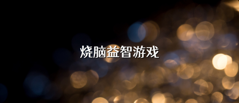 烧脑益智游戏