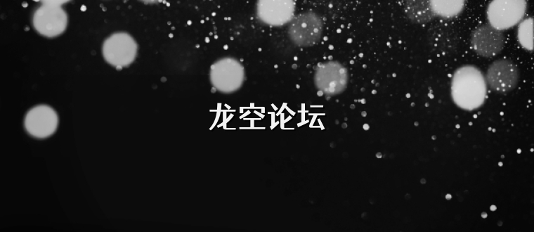 龙空论坛