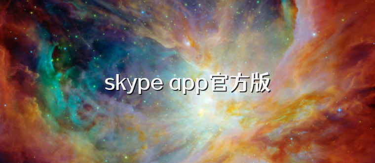 skype app官方版